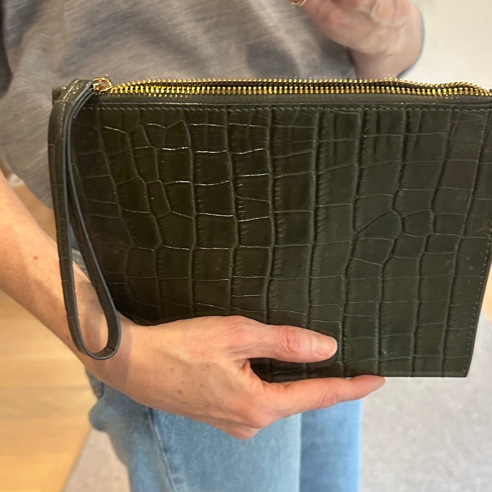 H&M Premium Selection Genuine Leather clutch
